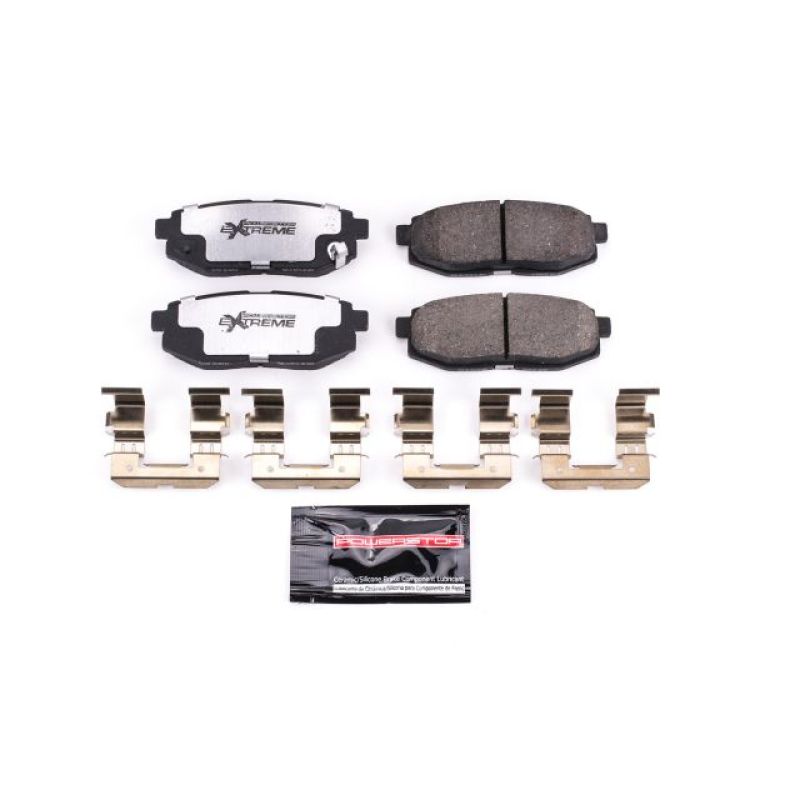 Power Stop 13-16 Scion FR-S Rear Z26 Extreme Street Brake Pads w/Hardware - eliteracefab.com