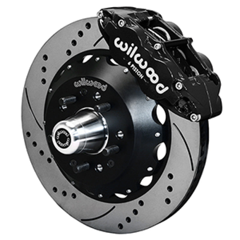 Wilwood 55-57 Chevy Bel Air Superlite 6R Kit, 5 x 4.50in/4.75in Hub - 14.00in D&S Rotor Wilwood