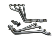 Load image into Gallery viewer, BBK 10-15 Camaro LS3 L99 Long Tube Exhaust Headers With Converters - 1-3/4 304 Stainless