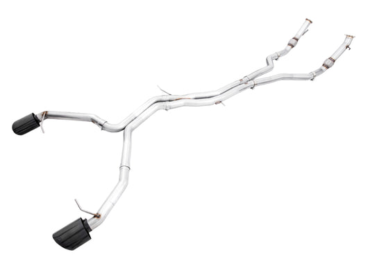 AWE Tuning Audi B9 RS5 Coupe 2.9L Track Edition Exhaust - Diamond Black RS-Style Tips AWE Tuning