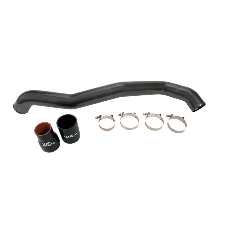 Wehrli 11-16 Chevrolet 6.6L LML Duramax Driver Side 3in Intercooler Pipe - Cherry Frost