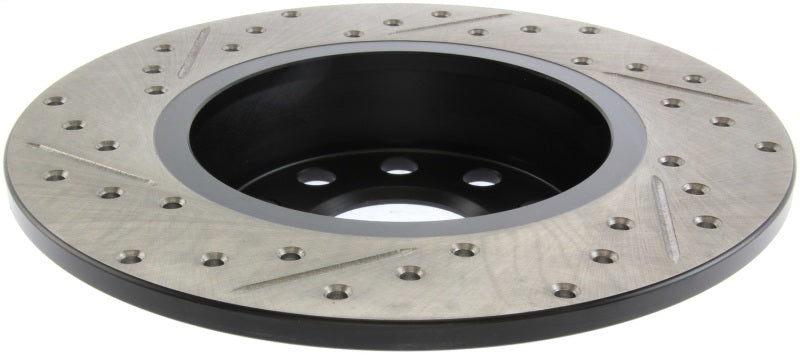 StopTech Slotted & Drilled Sport Brake Rotor - eliteracefab.com