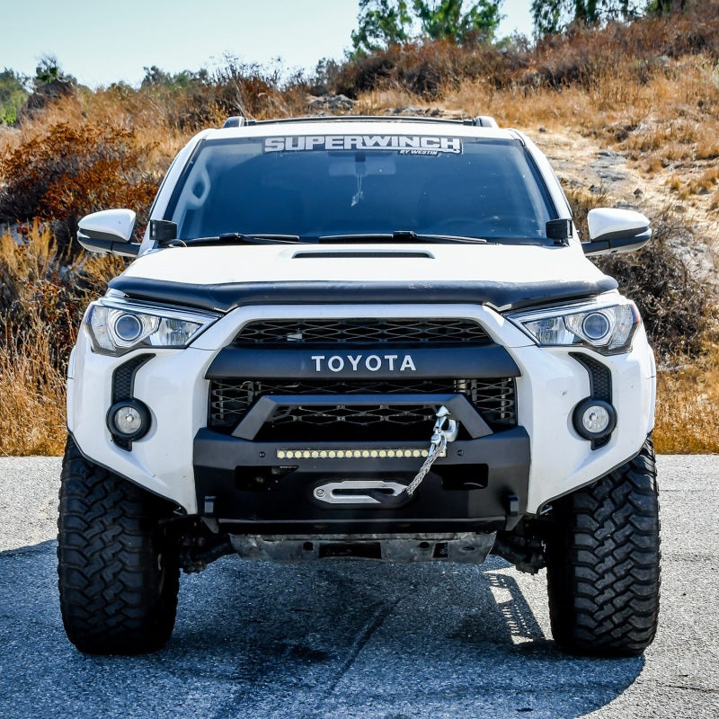 Westin 14-20 Toyota 4Runner Pro-Series Front Bumper W/Angular Bull Bar - Textured Black - eliteracefab.com