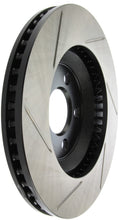 Load image into Gallery viewer, StopTech Power Slot 05-10 Mustang GT V8-4.6L Front Left Slotted Rotor - eliteracefab.com