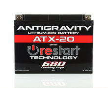 Load image into Gallery viewer, Antigravity YTX20 Lithium Battery w/Re-Start - eliteracefab.com