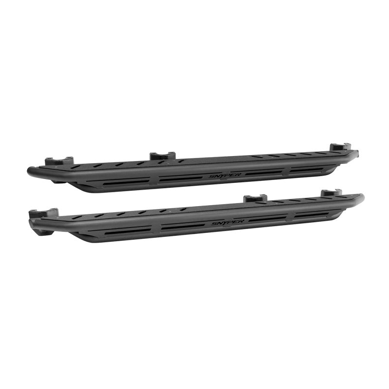 Westin/Snyper 07-17 Jeep Wrangler Unlimited Triple Tube Rock Rail Steps - Textured Black - eliteracefab.com