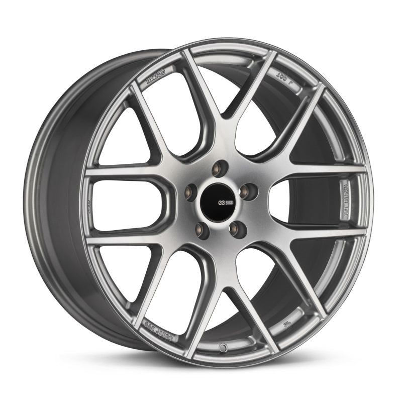 Enkei XM-6 18x8 5x120 40mm Offset 72.6mm Bore Storm Gray Wheel Enkei