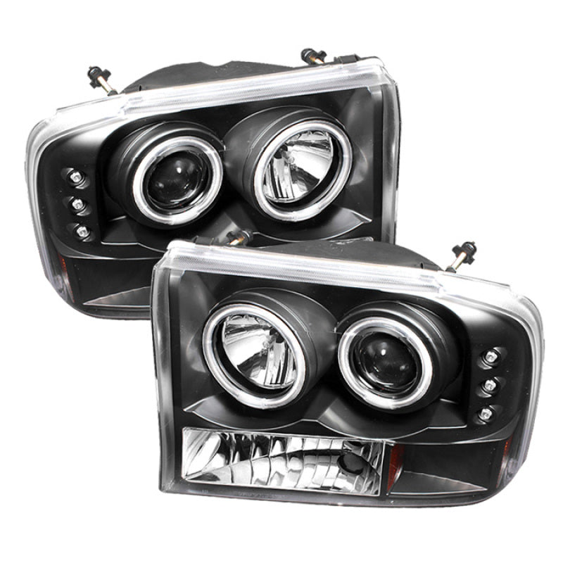 Spyder Ford F250 Super Duty 99-04 Projector Version 2 LED Halo LED Chrm PRO-YD-FF25099-1P-G2-C - eliteracefab.com