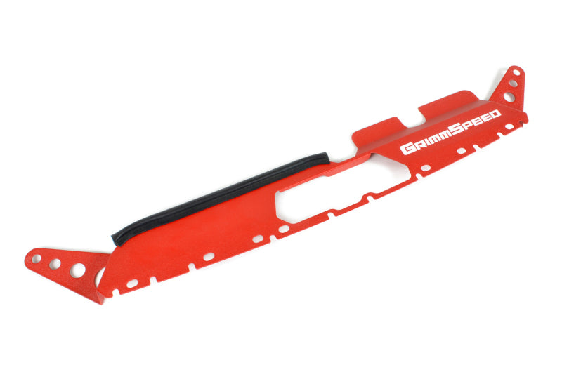 GrimmSpeed 15+ Subaru WRX/STI Radiator Shroud - Red - eliteracefab.com