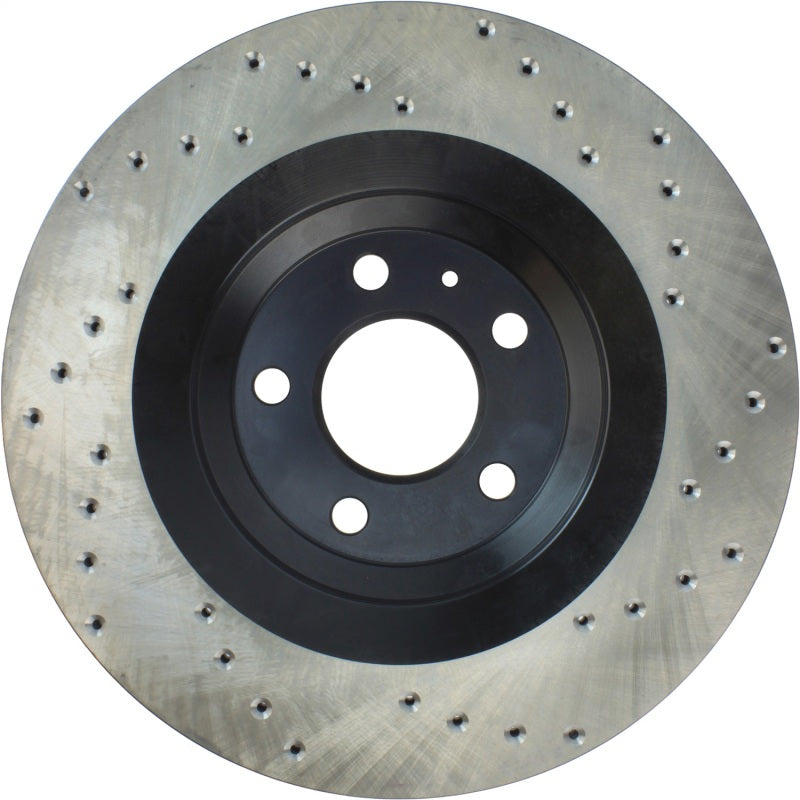 StopTech 07-10 Audi S6 Drilled Right Rear CRYO Rotor Stoptech