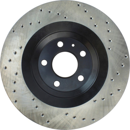 StopTech 07-10 Audi S6 Drilled Right Rear CRYO Rotor Stoptech