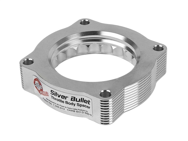 aFe Silver Bullet Throttle Body Spacers TBS BMW (E53) 00-06 5series (E39) 97-09 6series (E63/64) - eliteracefab.com