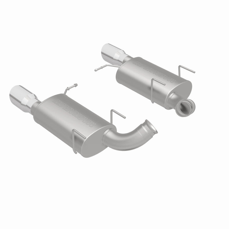 MagnaFlow 13 Ford Mustang V8 5.0L Dual Split Rear Exit Stainless Cat Back Performance Exhaust Magnaflow
