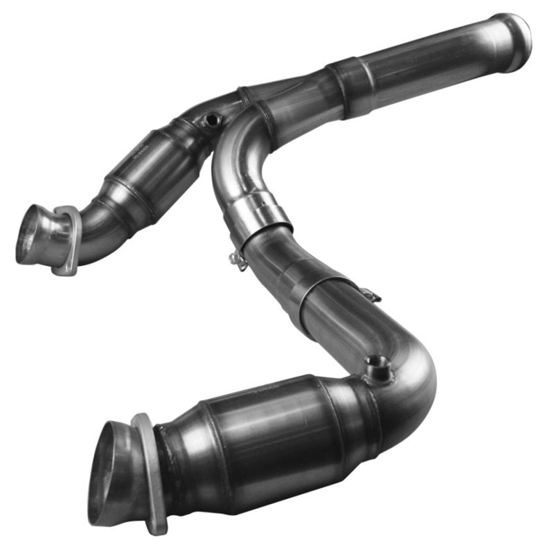 Kooks 09-13 GM 1500 Series Truck 4.8L/5.3L 3in x OEM Out GREEN Cat SS Y Pipe Kooks HDR Req Kooks Headers
