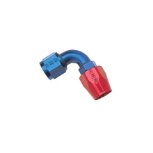 Load image into Gallery viewer, Russell Performance -4 AN Red/Blue 90 Degree Full Flow Hose End