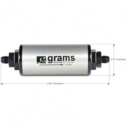 Grams Performance 100 Micron -10AN Fuel Filter