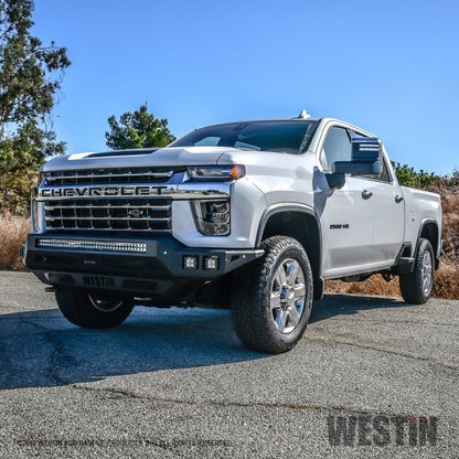 Westin 2020 Chevrolet Silverado 2500/3500 Pro-Mod Front Bumper - eliteracefab.com