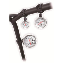 Load image into Gallery viewer, Autometer 2-1/16in inch Black Roll Pod Gauge Mount for 1 5/8 inch Roll Cage.