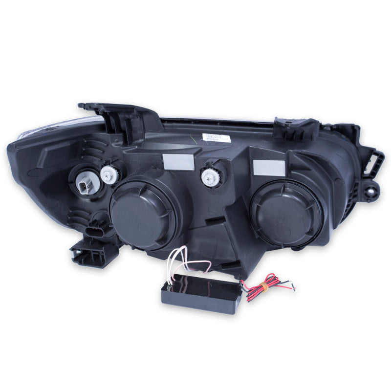 ANZO USA Chevrolet Sonic 4dr / Hatchback Projector Headlights W/ Halo Black Ccfl; 2012-2015 - eliteracefab.com