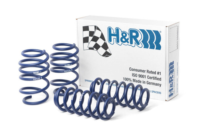 H&R 15-19 Audi A3 Sedan Quattro (AWD) 8VS Sport Spring - eliteracefab.com