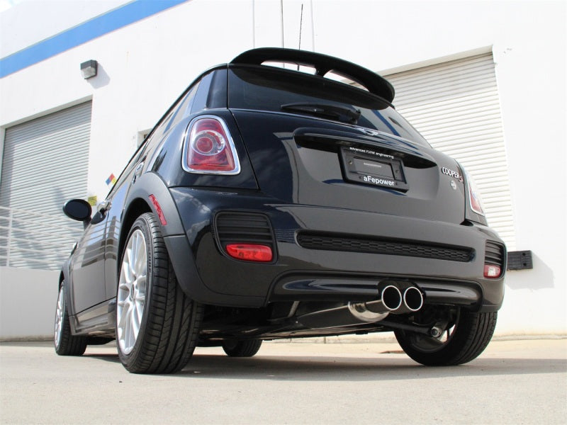 aFe MACHForce XP Cat Back Exhaust 07-13 Mini Cooper S L4 1.6L (Turbo) R56/R57/R58 - eliteracefab.com