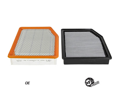 aFe MagnumFLOW Pro DRY S OE Replacement Filter 2019 GM Silverado/Sierra 1500 V6-2.7L/4.3L/V8-5.3 - eliteracefab.com