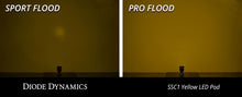 Load image into Gallery viewer, Diode Dynamics Stage Series C1 LED Pod Sport - Yellow Flood Flush ABL Each