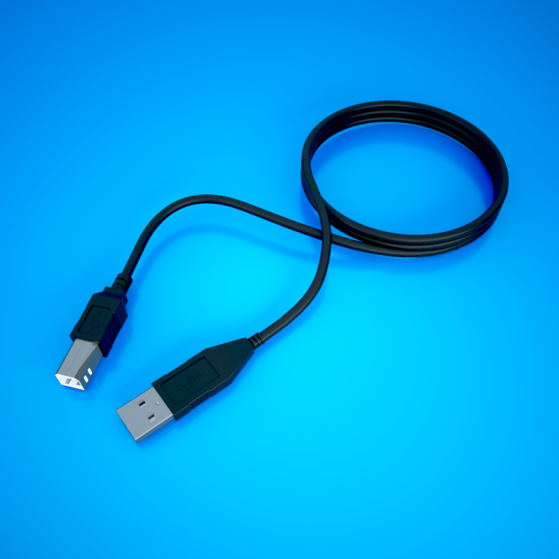 HPT USB 2.0 Cable - 6ft A to B - eliteracefab.com