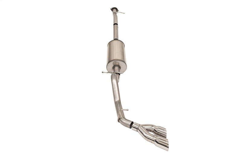 Corsa 17-21 Chevrolet Colorado 3.6L V6 ZR2 Only Cat-Back Single Side Exit w/ Twin Polished Tip CORSA Performance