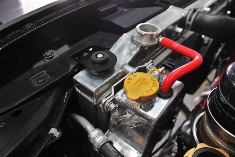 Mishimoto 08+ Subaru WRX/STI Polished Aluminum Coolant Overflow Tank - eliteracefab.com