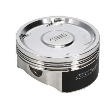 Manley 04+ Subaru WRX STi (EJ257) 83mm Stroker 100mm +0.5mm Bore 8.5:1 Dish Piston Set with Rings