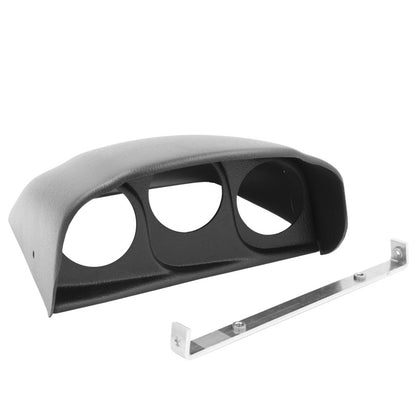 Autometer 03-07 Dodge Ram Triple Dash Pod - Black 15020