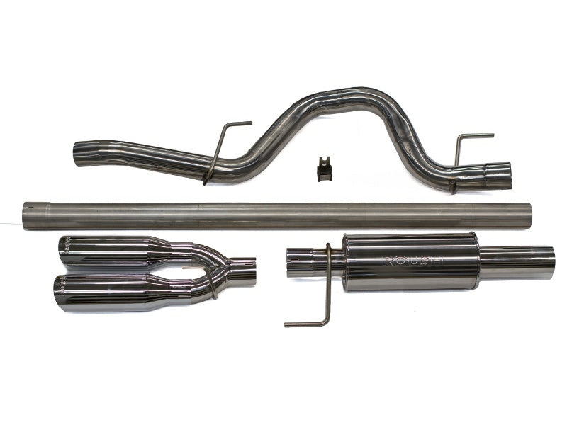 ROUSH 2011-2014 Ford F-150 3.5L/5.0L/6.2L Enhanced Sound Cat-Back Exhaust Kit - eliteracefab.com