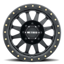 Load image into Gallery viewer, Method MR304 Double Standard 17x8.5 0mm Offset 8x170 130.81mm CB Matte Black Wheel - eliteracefab.com