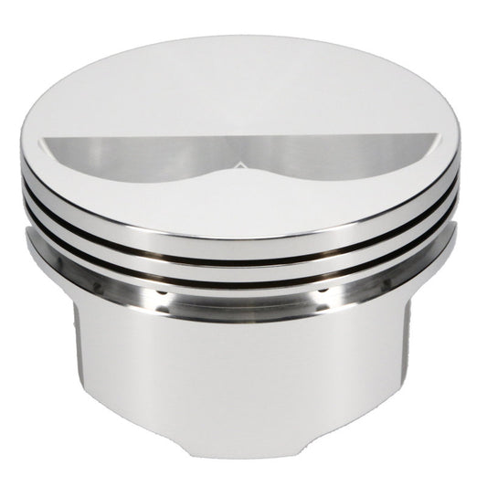 JE Pistons Chevy SBC 23° 4.030in Bore 1.125in CH Flat Top Piston Set (8) - 116855