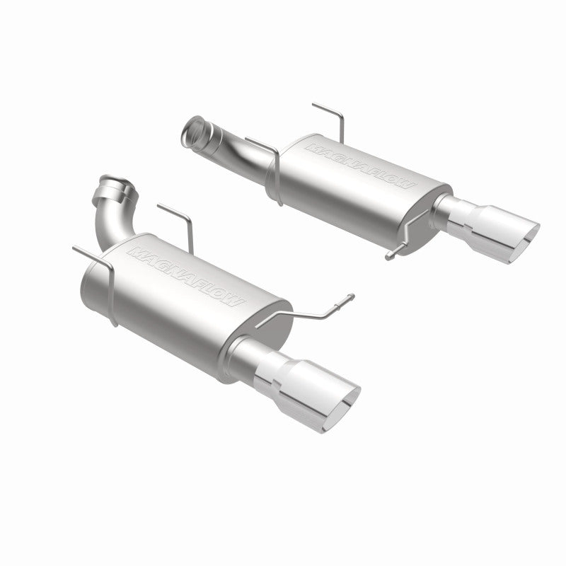 MagnaFlow 13 Ford Mustang V8 5.0L Dual Split Rear Exit Stainless Cat Back Performance Exhaust Magnaflow