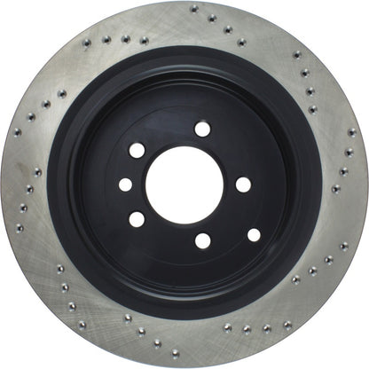 StopTech 05-09 Land Rover LR3 / 06-13 Land Rover Range Rover Sport Drilled Right Rear Cryo Rotor Stoptech