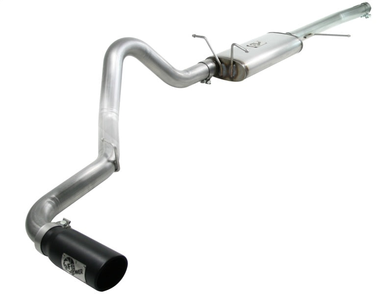 aFe MACHForce XP Exhaust Cat-Back 3in SS-409 w/ Black Tip 97-03 Ford F-150 V8 4.6/5.4L - eliteracefab.com