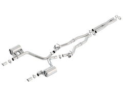 Borla 2017 Dodge Charger R/T 5.7L ATAK Catback Exhaust w/o Tips (w/MDS Valves ONLY) - eliteracefab.com