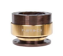 Load image into Gallery viewer, NRG Quick Release Gen 2.0 Bronze Body Chrome Gold Ring - eliteracefab.com