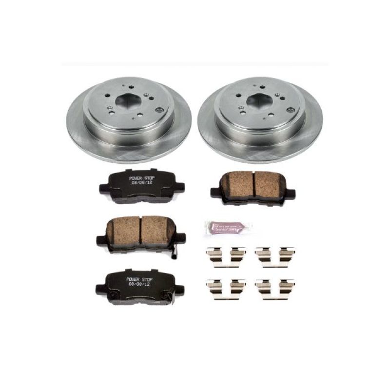 Power Stop 01-06 Acura MDX Rear Autospecialty Brake Kit - eliteracefab.com