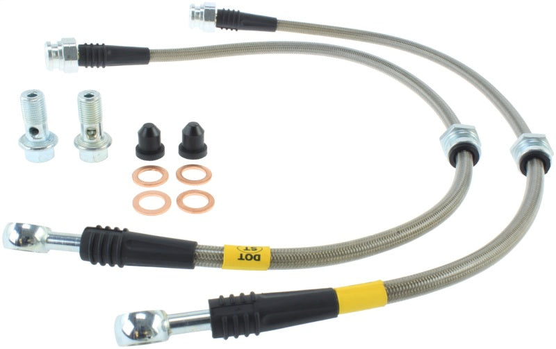 StopTech Stainless Steel Rear Brake lines for Hyundai Tiburon - eliteracefab.com