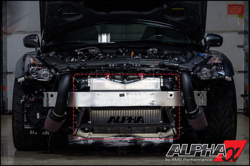 AMS Alpha Front Mount Intercooler | 2009-2015 Nissan R35 GT-R - eliteracefab.com