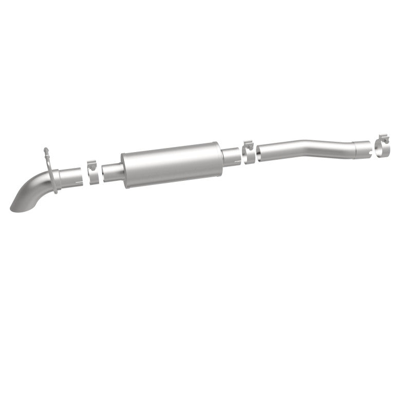 MagnaFlow 12-14 Jeep Wrangler JK Unltd V6 3.6L 2D Turn Down Front of Rear Tire SS C/B Perf Exhaust Magnaflow