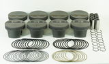 Mahle MS Piston Set SBC 374ci 4.125in Bore 3.480/3.5stk 6.125in Rod .927 Pin -5cc 10.8 CR Set of 8