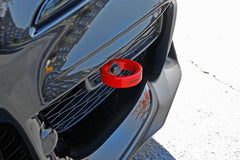 Perrin 2020 Toyota Supra Tow Hook Kit (Front) - Red - eliteracefab.com