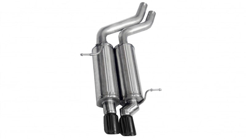 Corsa 01-06 BMW 325i/ci Convertible E46 Black Sport Axle-Back Exhaust CORSA Performance