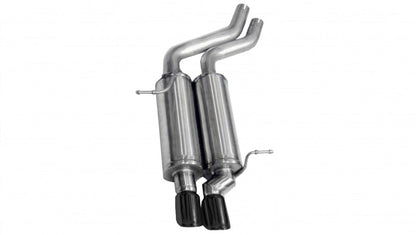 Corsa 01-06 BMW 325i/ci Convertible E46 Black Sport Axle-Back Exhaust CORSA Performance