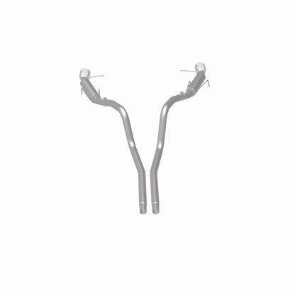 Magnaflow 2014 Ford Mustang V6 3.7L Comp Series Dual Split Rear Polished Stainless C/B Perf Exhaust Magnaflow