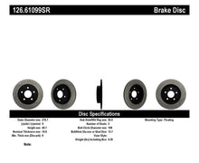 Load image into Gallery viewer, STOPTECH 13 FORD FOCUS ST SLOTTED RIGHT REAR ROTOR, 126.61099SR - eliteracefab.com